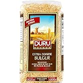 Duru Extra Coarse Bulgur, 35.2oz (1000g), Wheat Berries, 100% Natural and Certificated, High Fiber and Protein, Non-GMO, Grea