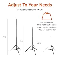 Amazon Basics Aluminum Light Photography Tripod