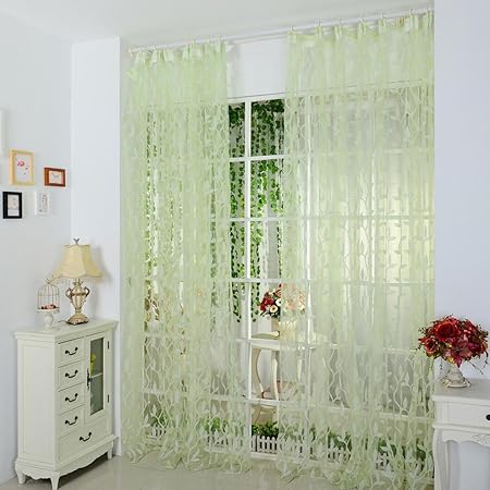 Mumustar 1 Panel Blackout Net Curtains Pencil Pleat 40 Width X