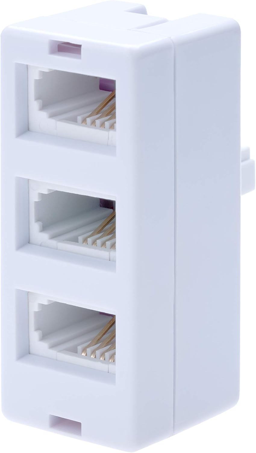 Keple BT Telephone Socket Line 3 Way Splitter, White, 3 phone way splitter - Image 4