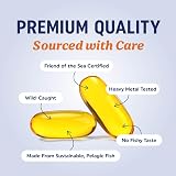 MAV Nutrition Triple Strength Omega 3 1200 mg Burpless Fish Oil 30 Ct view 3