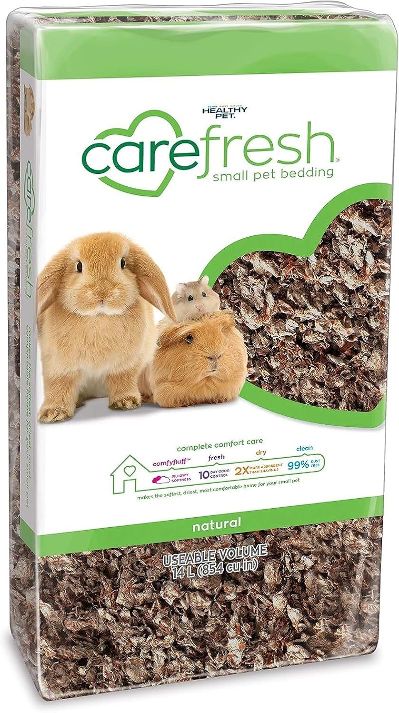 Carefresh Natural Animal Bedding 14L Small Mammals odor control absorbent