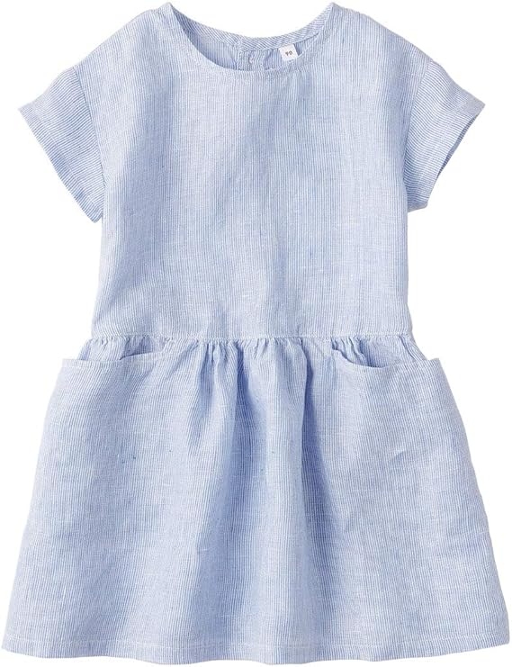 Amazon Co Jp 無印良品 フレンチリネン半袖ワンピース ベビー 服 ファッション小物