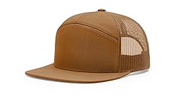 Richardson 168 7 Panel Trucker Hat - Caramel, OSFM