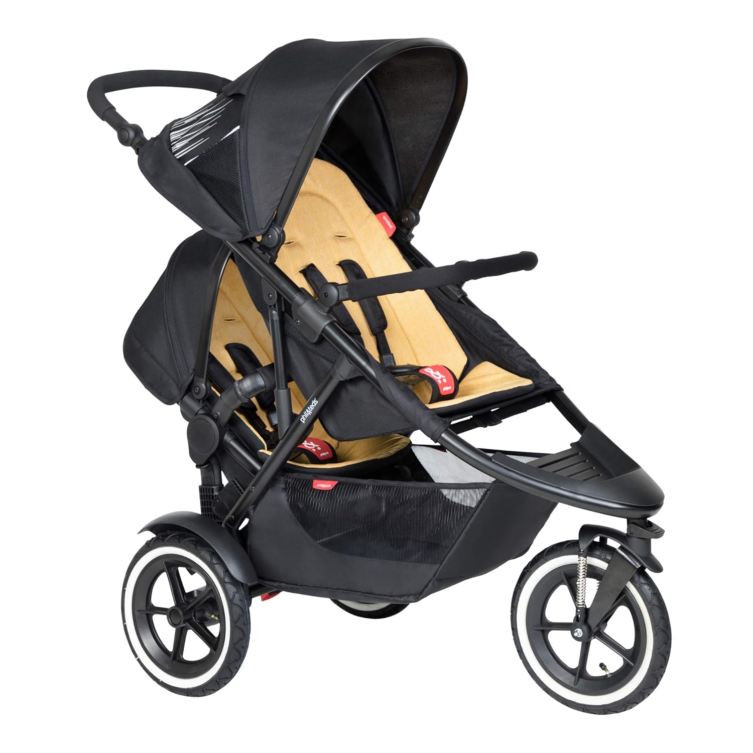 Phil & Teds 2019 Sport Buggy with Doubles Kit (Butterscotch)