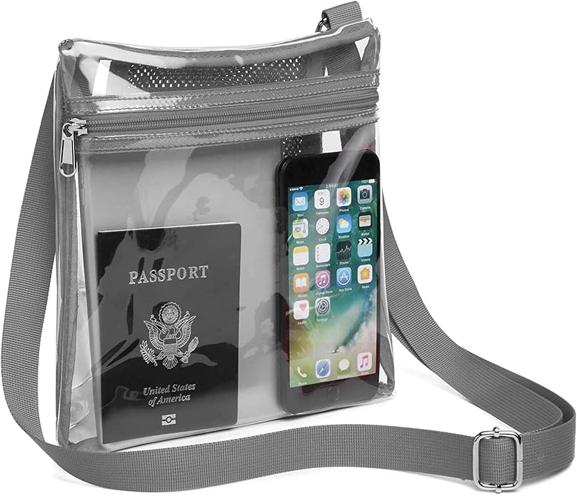 clear crossbody bag nfl approved