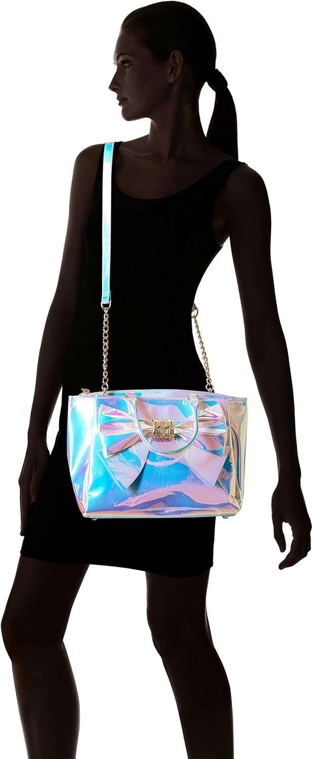 betsey johnson iridescent purse