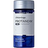 LifeVantage Protandim NAD Synergizer, NAD Supplement for Energy, Mood, Healthy Aging Support, Sirtuin Activation, Cellular Energy & Vascular Support, Remove Cellular Waste, 60 Capsules