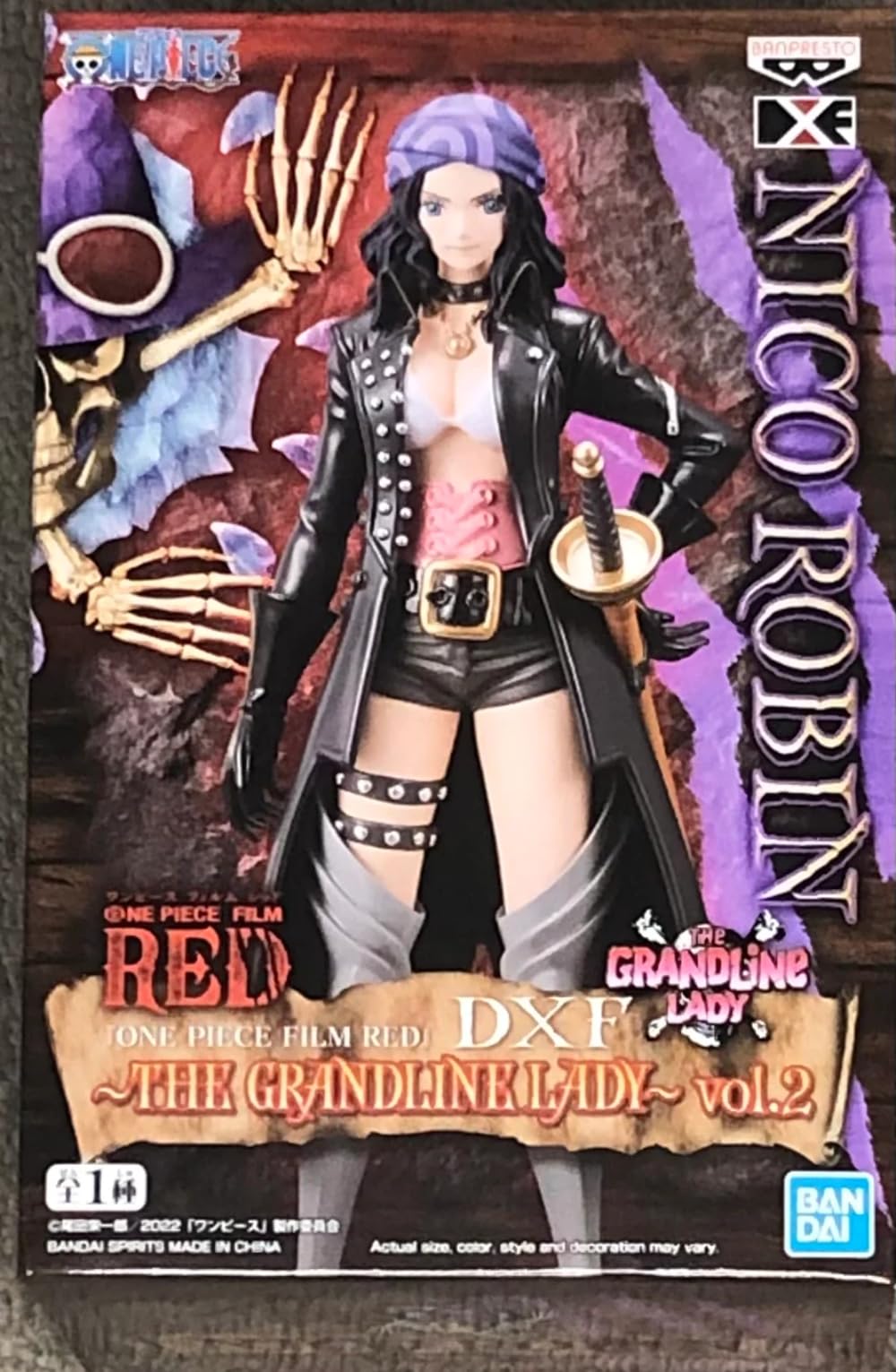 Last level BANPRESTO BAN19061 FIGURE ONE PIECE GRANDLINE NICO Action, Multicolour, M