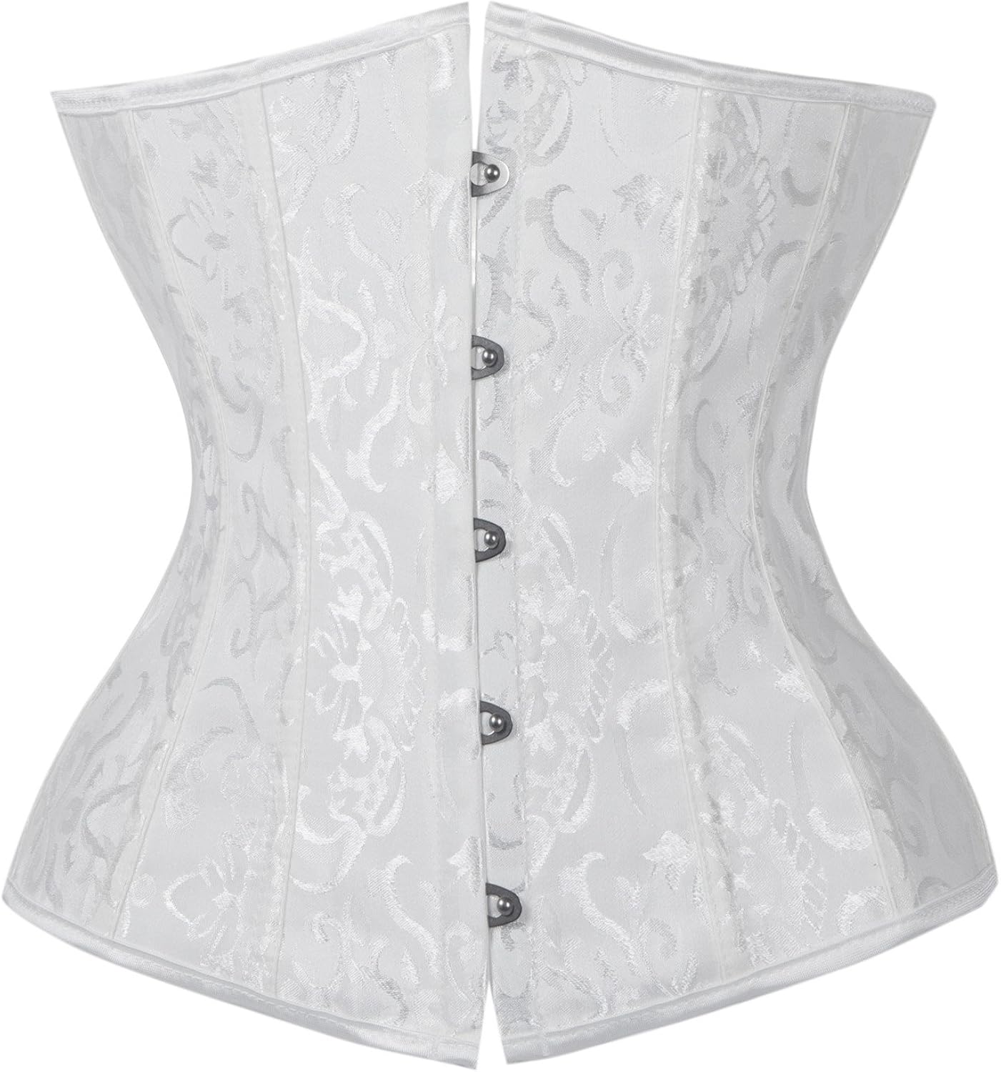 Fashion Bustier Corset Underbust Waist Trimmer Laceup