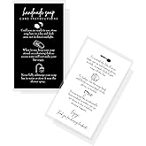 Handmade Soap Bar Card Instructions for Soap Maker Clients | 50 Pack | 2x3.5” inches Business Card | Handmade Soap Supplies | Black and White Design