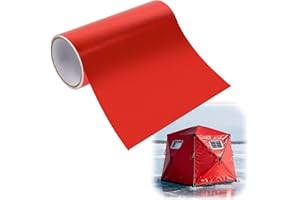 YIYIREA Ice Shelter Patch Kit 7.8" x 118" Roll – Self-Adhesive Cuttable Tent Repair Tape for Ice Fishing Shelter, Tear-Resist