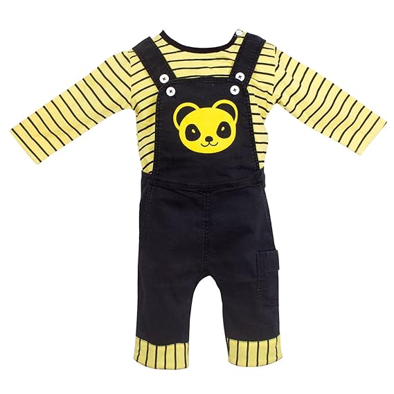 yellow denim two piece