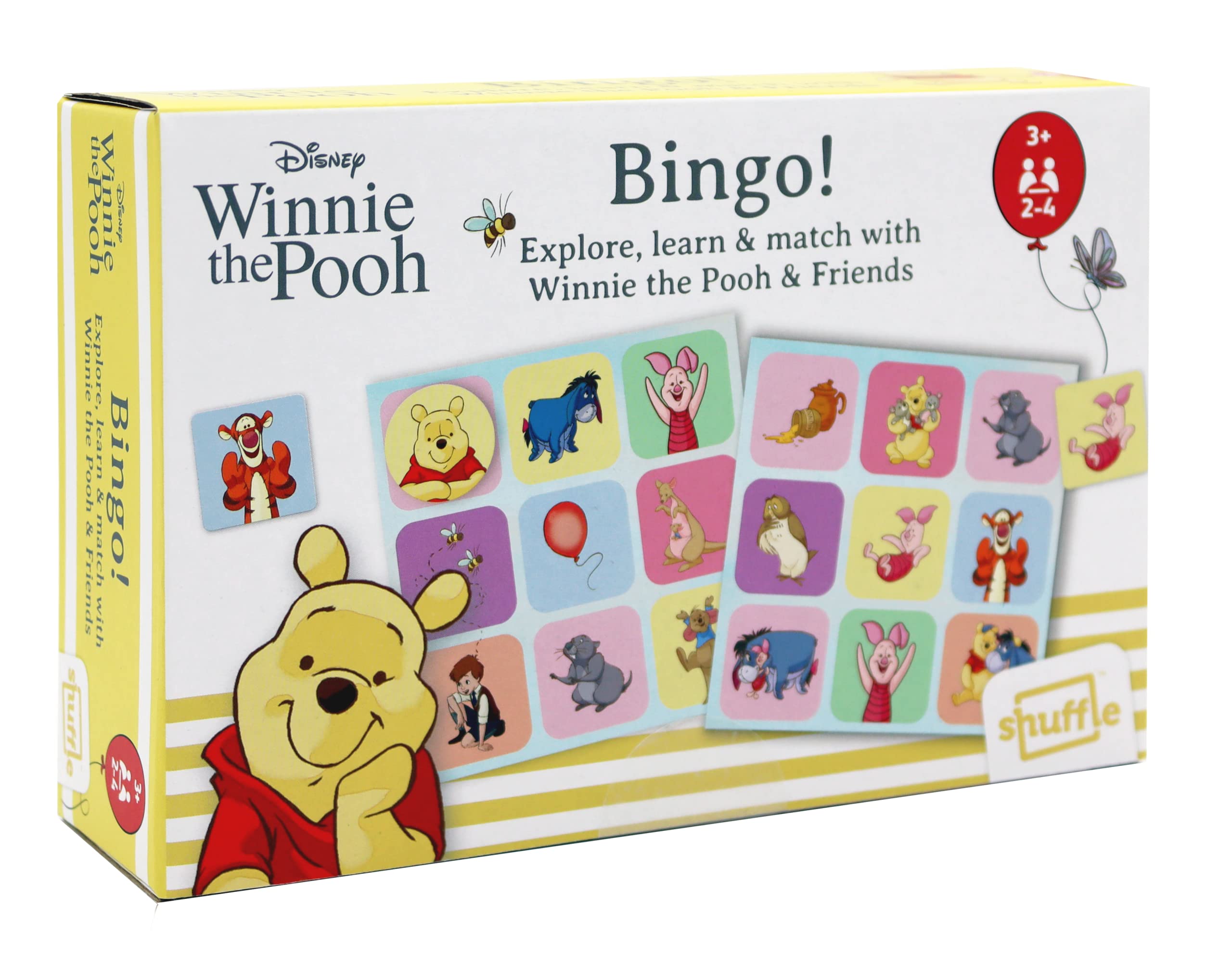 Winnie the Pooh Bingo! Explore, Learn & Match, Plastic Free, Suitable for Ages 3+ โ image 1