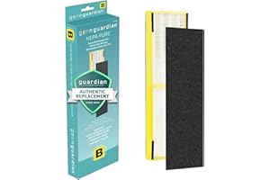 Germ Guardian FLT4825 HEPA GENUINE Air Purifier Replacement Filter B for GermGuardian AC4300BPTCA, AC4900CA, AC4825, AC4825DL
