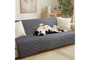 Luciphia 100% Waterproof Couch Cover Blanket for Dogs Anti-Slip Pet Couch Protector Sofa Mat Puppy Cat Blanket with Non-Slip 