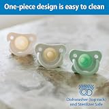 Dr. Brown's HappyPaci 100 Percent Silicone Pacifier 0-6m 3-Pack view 6