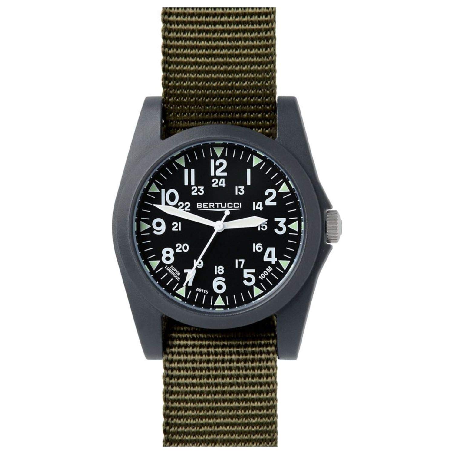 BERTUCCI A-3P Sportsman - Black/Defender Olive Nylon