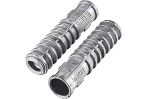 Wensilon(30pcs) 1/4 * 1-1/2 Lag Shield Anchor Long Zinc Alloy Bolts Concrete Anchors, Zinc Alloy Masonry Anchors Hole