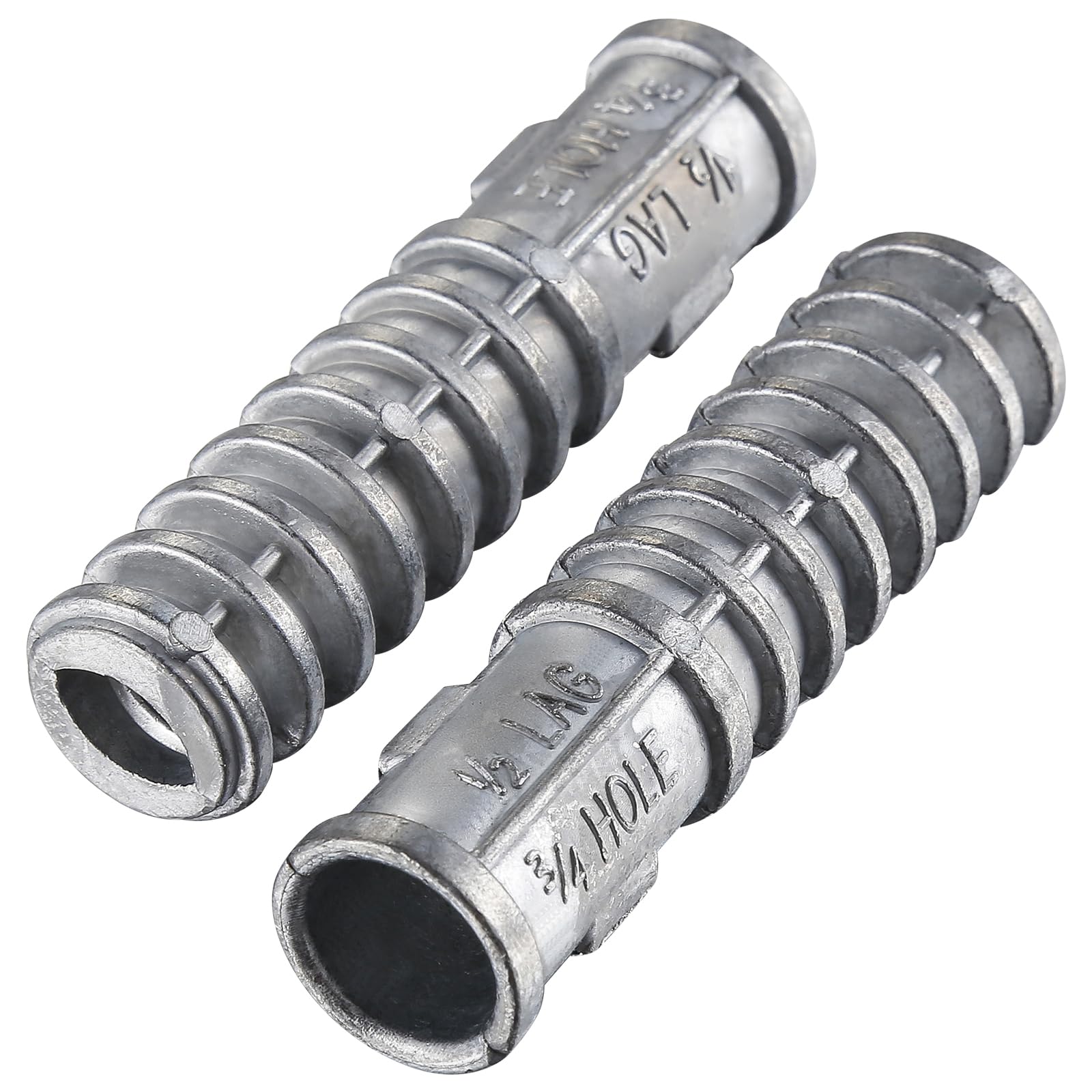 Wensilon(30pcs) 1/2 * 3 Lag Shield Anchor Long Zinc