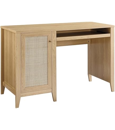 Amazon.com: Modway Soma Desk, Oak, 63