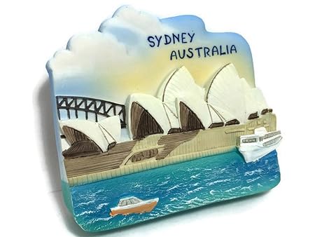 Sydney Opera House Australia, resina de alta calidad 3d imán para ...