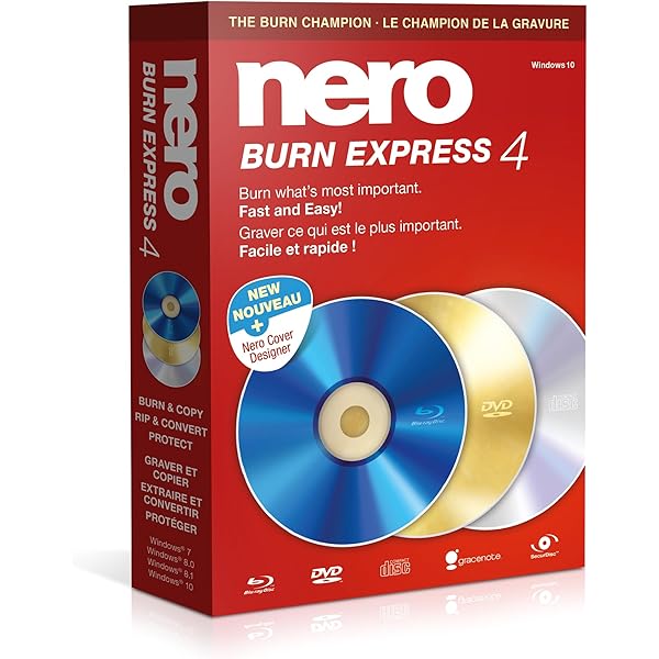 Nero Burn Express 4 | Rip & Convert Audio CDs | Burn CD/DVD/Blu