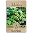 Gaea's Blessing Seeds - Bitter Melon Seeds - Bitter Gourd Heirloom Non-GMO Bittermelon Seeds with Easy to Follow Planting Instructions - 92% Germination Rate (Pack of 1)