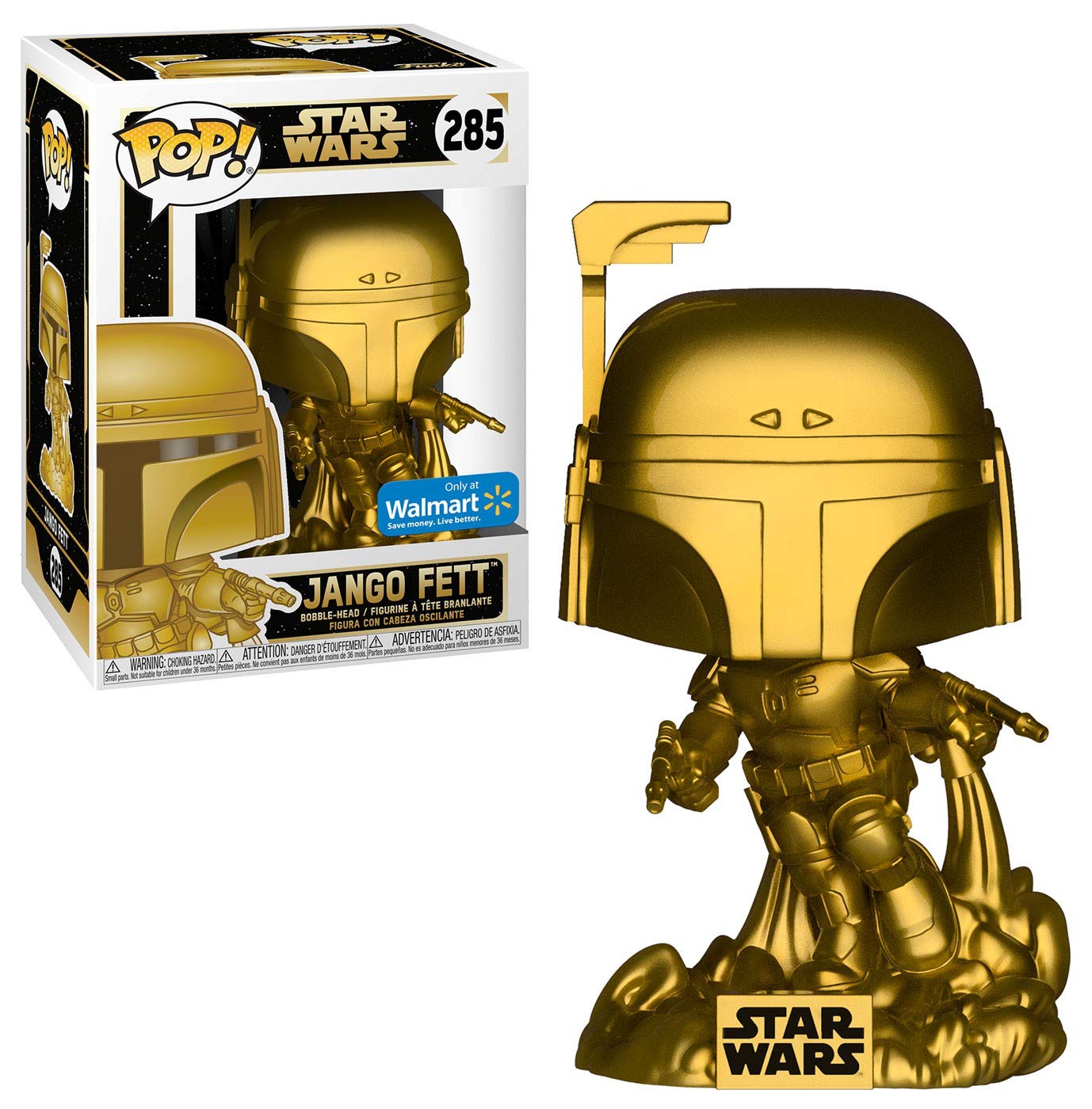Funko Pop! Movies: Star Wars Gold Edition - Jango Fett