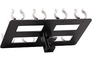 Nanlite PavoTube Quad Bank 4 T12 LED Tube Mount with Gooseneck and 5/8in Reciever