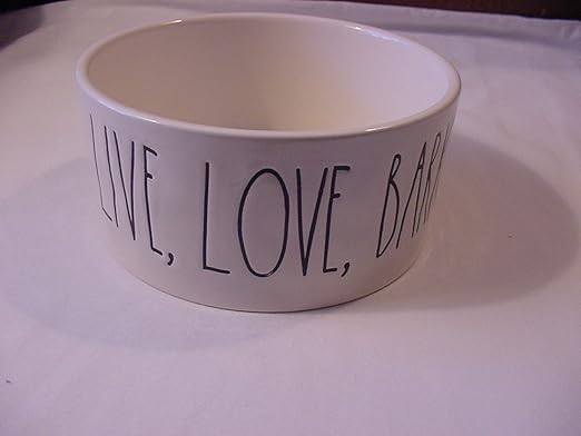 rae dunn live love bark bowl