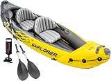 Intex Canoe Explorer K2 Kayak deux personnes Rames Pompe view 1