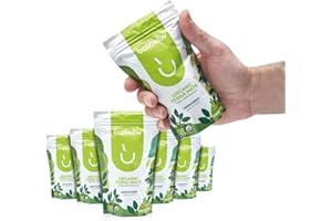 BALIBETOV Organic Yerba Mate Tea - Unsmoked Yerba Mate Pure Loose Leaf Tea (2.5 Oz / 70 grs Each (Pack of 6)