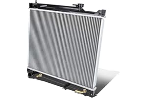 Auto Dynasty Radiator Compatible with 96-04 Chevy Tracker Suzuki Grand Vitara Sidekick AT, 196 Inches Core DPI 2087 Factory Style 1-Row Cooling Radiator, Aluminum Core