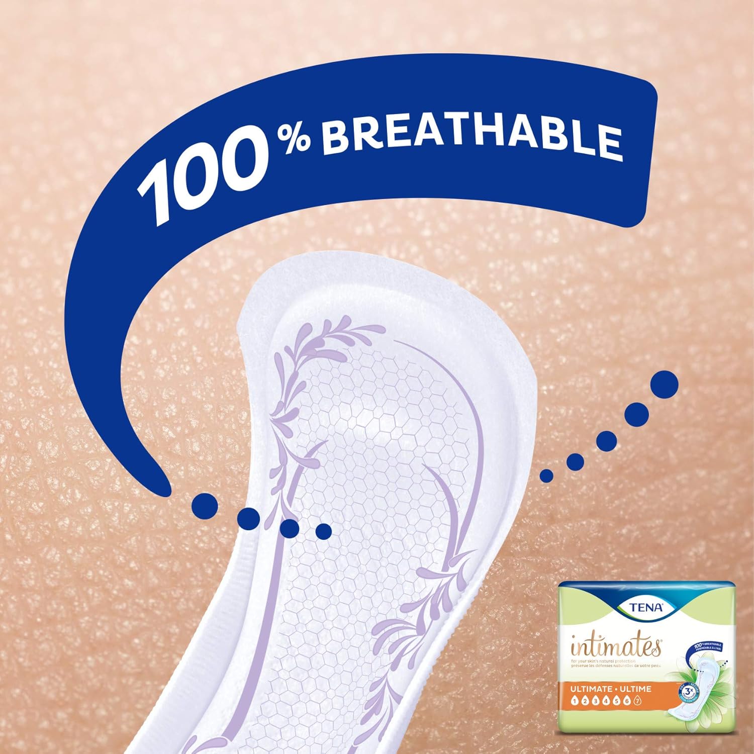 TENA Intimates Ultimate Absorbency Incontinence/Bladder Control Pad, Regular Length, 99 Count (Packaging May Vary): Health & Personal Care