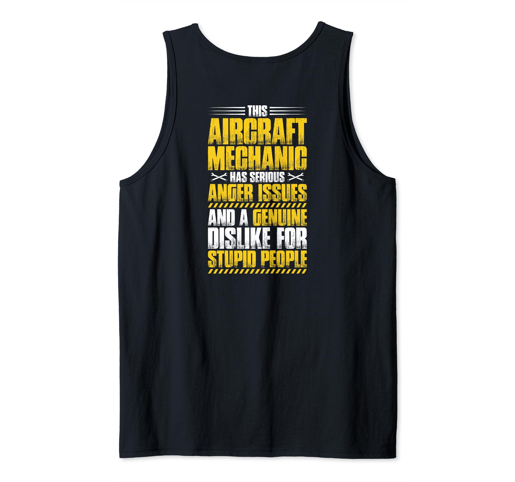 Anger Issues Aircraft Mechanic Tank Top