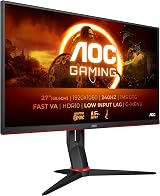 AOC 27G2ZN3 BK 27 inch FHD Gaming Monitor 280 Hz Adaptive Sync HDR10 FreeSync