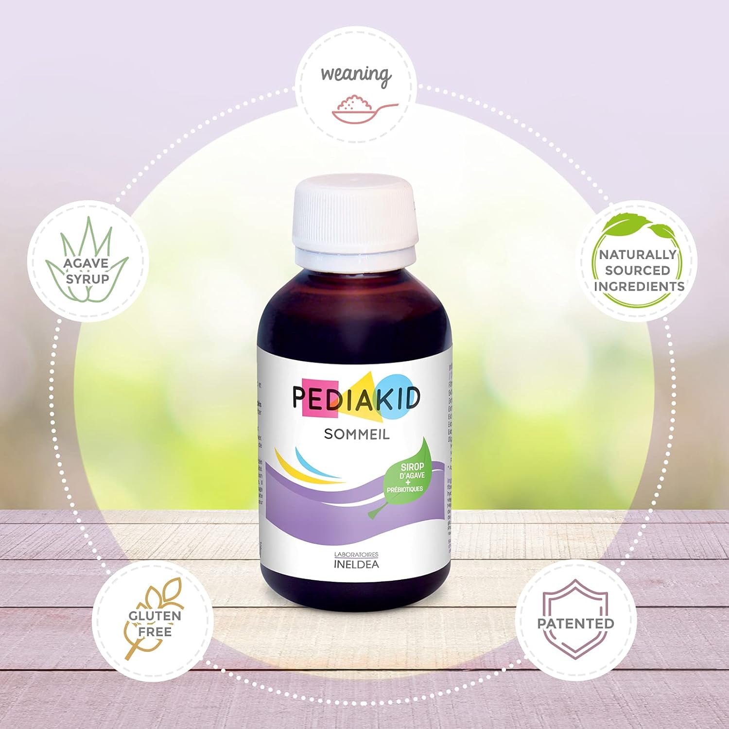 Pediakid Complement Alimentaire Naturel Pediakid Sommeil Formule Exclusive Au Sirop D Agave Ameliore La Qualite Du Sommeil Favorise L Endormissement Arome Naturel Cerise Flacon De 125 Ml Amazon Fr