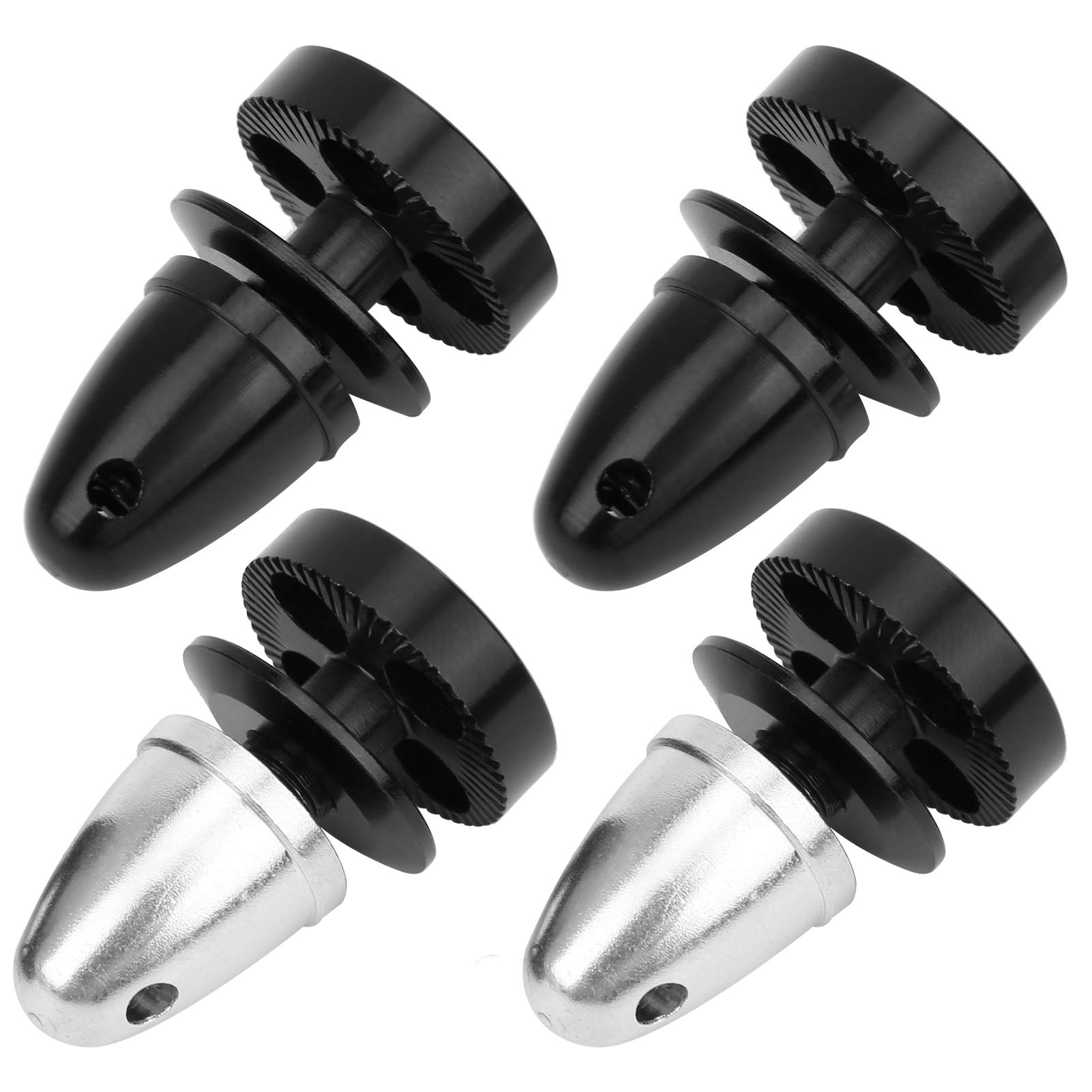 4Pcs Drone Motor Propeller Nut Cap,Durable Metal 12mm Hole Distance Positive and Negative Propeller Prop Nut Cap for 3508 4108 Drone Motor