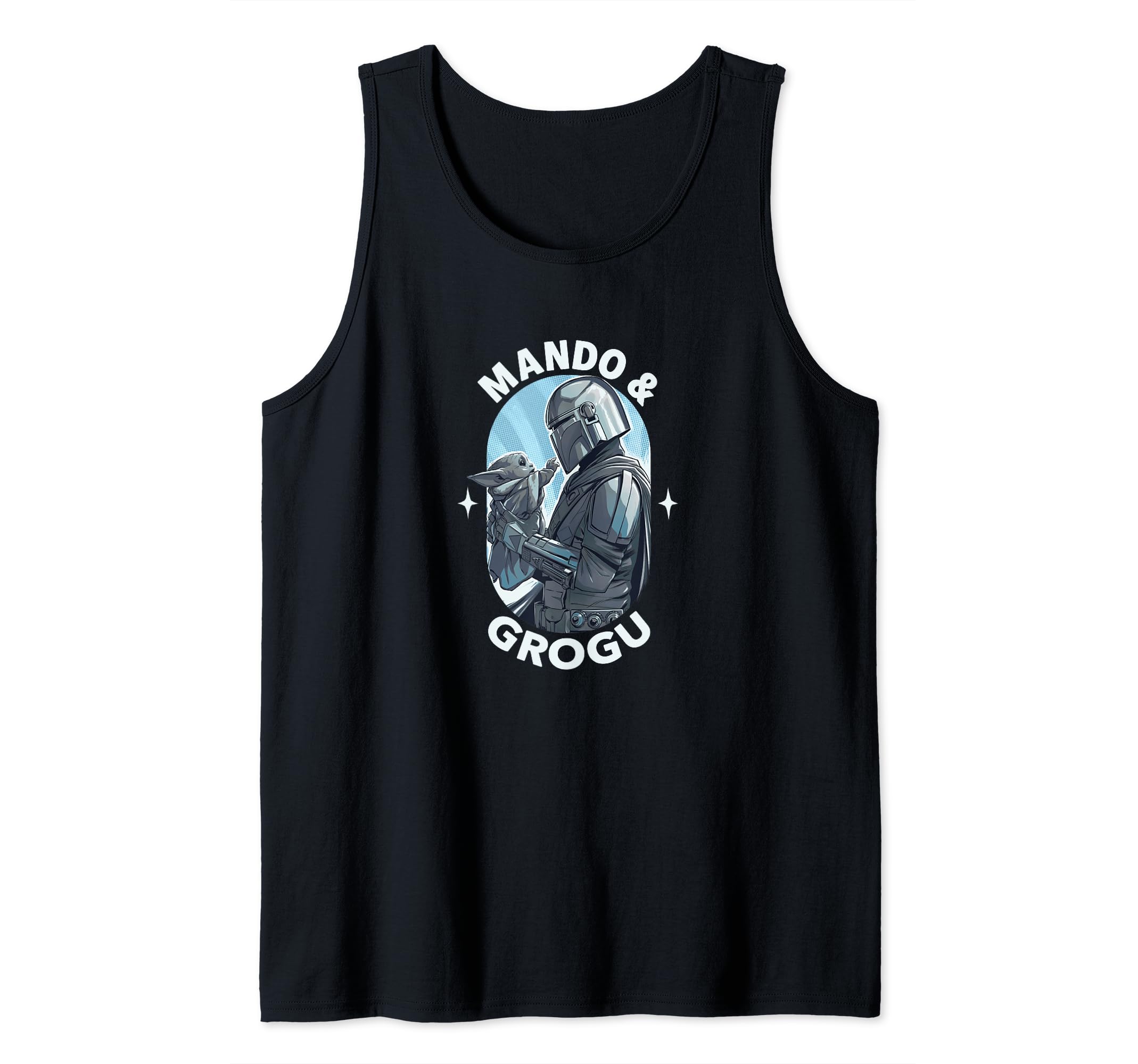 Star Wars: The Mandalorian & Grogu Sparkles And Hugs Tank Top