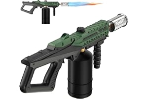 KOACKL Propane Torch | Adjustable Flame Thrower Gun | Flamethrower for Welding Brazing, Gas Welding Equipment, BBQ, Searing S