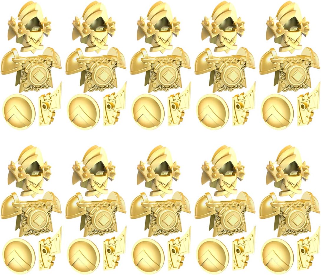 Polai 40Pcs Custom Weapons for SWAT Minifigures Toy Soldiers Military Figures for Kids