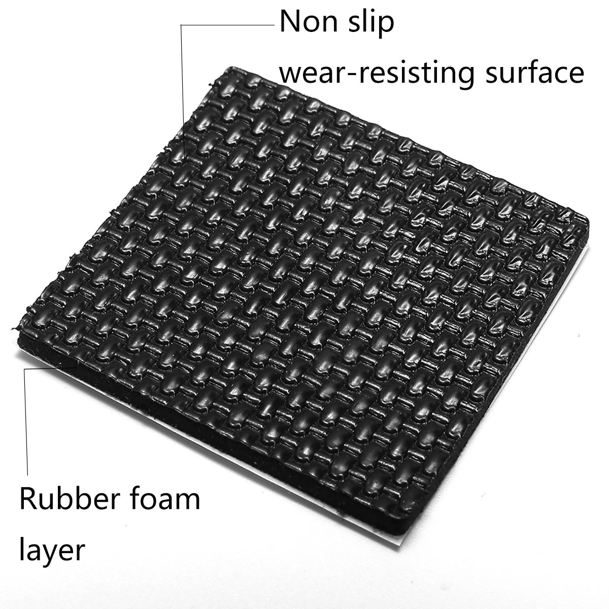 129 Pieces Non Slip Furniture PadsHeavy Duty Adhesive Rubber Furniture