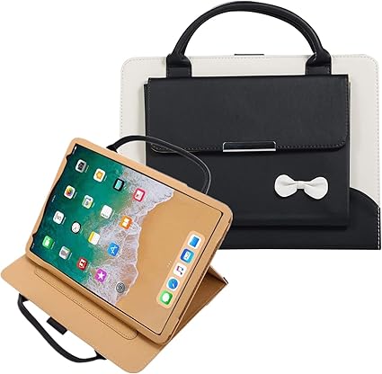Amazon Com Albc Cute Case For Ipad Pro 11 Inch 18 Handbag Slim Fit Smart Cover With Stand And Auto Wake Sleep Feature For Ipad Pro 11 Inch Black
