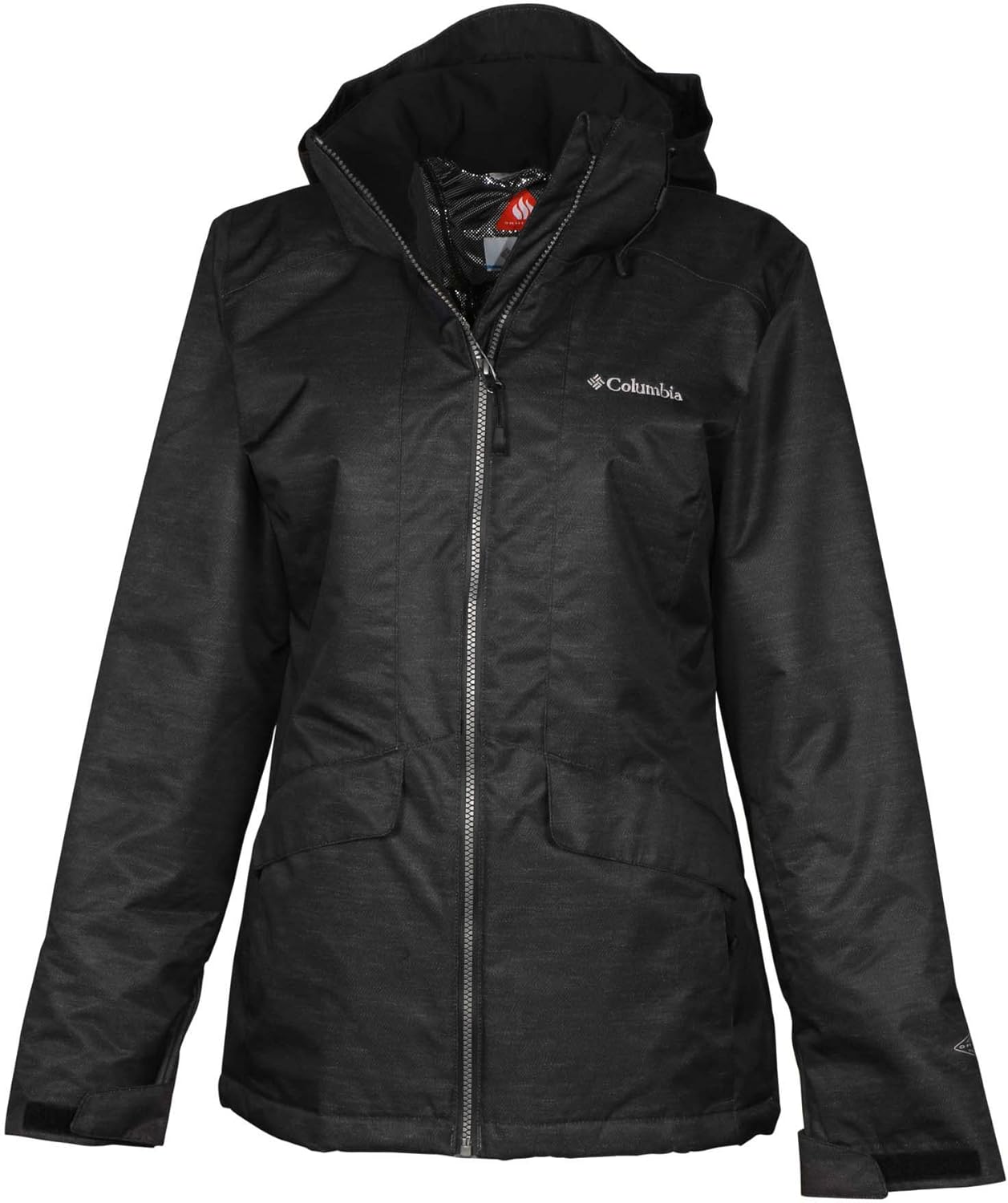 dark gray columbia jacket