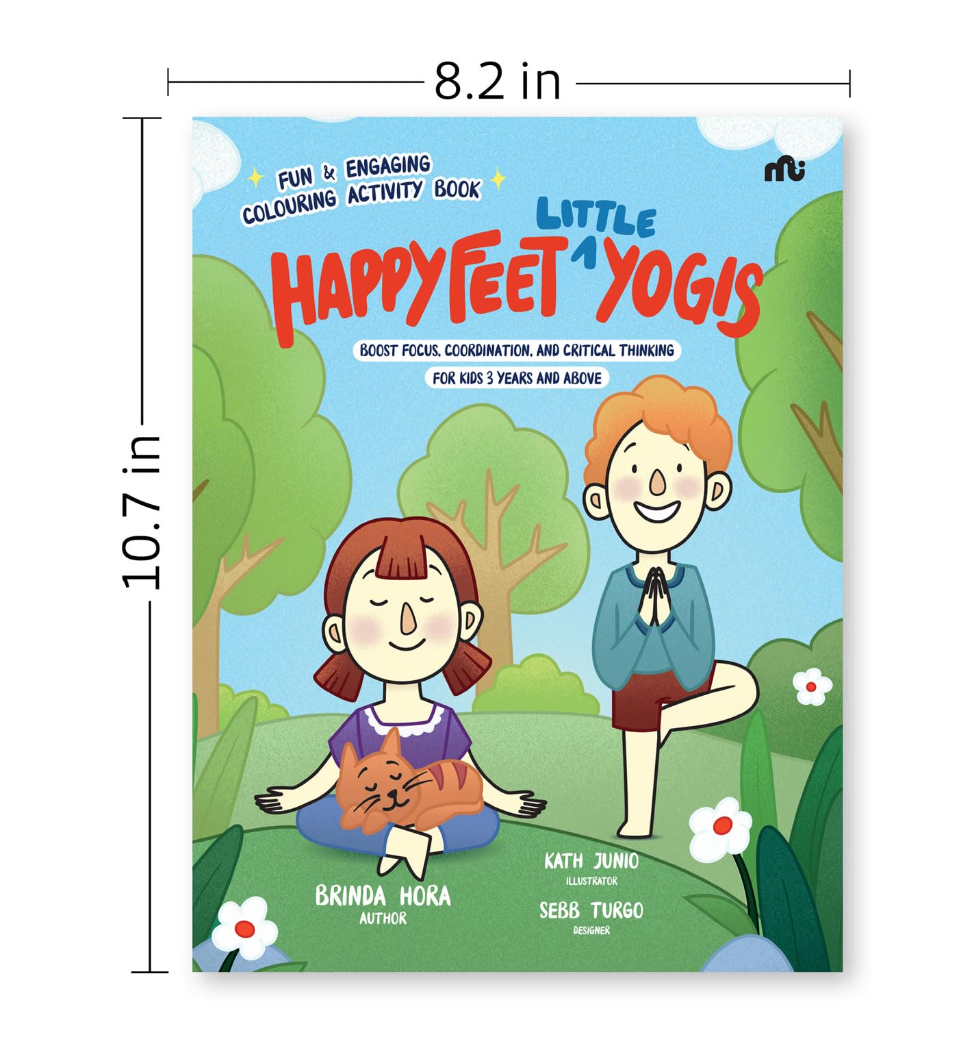 Happy Feet ‘Little’ Yogis: Fun and Engaging Activity Book; Boost Focus, Coordination, and Critical Thinking 4