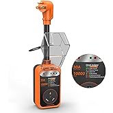 EPLCSE RV Surge Protector 30 Amp, 10000 Joules RV Circuit Analyzer with Waterproof Cover,RV Adapter Plug for Camper Travel Tr