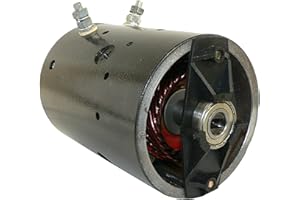 DB Electrical LPL0017 Pump Motor Compatible With/Replacement For Hyster JS Barnes Monarch MTE Hydraulics Raymond Corp Pump 12 Volt, CCW Slotted/W-6001/46-3633, MUE6102S /220-0525/6078