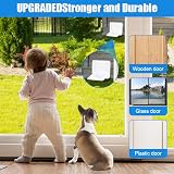 Vicloon 4 Pcs Sliding Door Locks Baby Child Safe Pet Proof view 7
