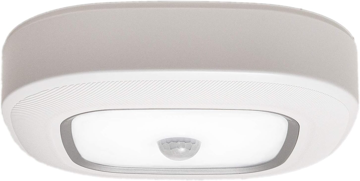 WOOPHEN Motion Sensor Ceiling Light Battery Operated Indoor LED Ceiling